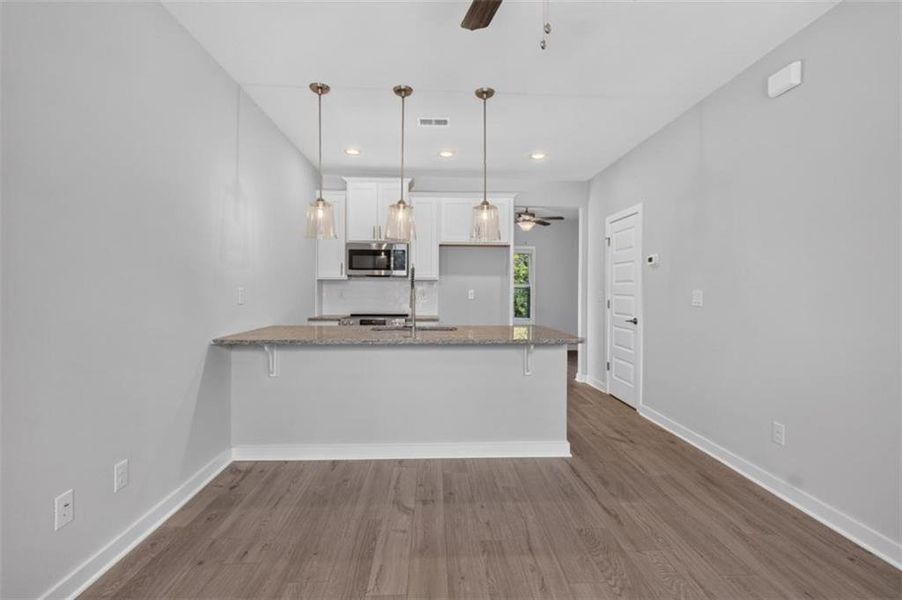 Furnished interior view inside a new home in The Cottages at East Lanier, Fayetteville (Image 5).