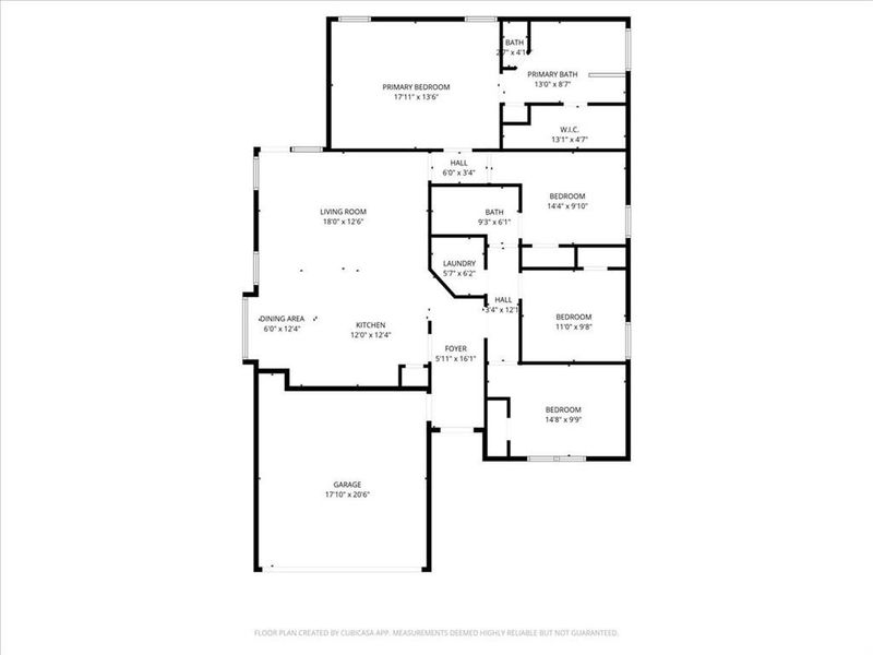 2D floor plan layout of this home in , Glen Rose, TX (Image 4).