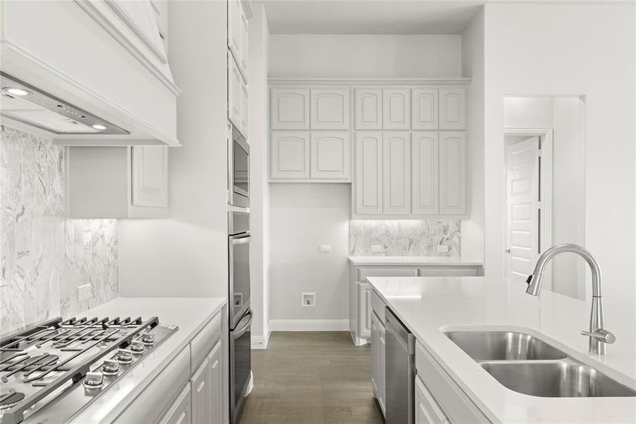 Furnished interior view inside a new home in River Ranch, Van Alstyne (Image 11). Furnished interior view inside a new home in River Ranch, Van Alstyne (Image 11).