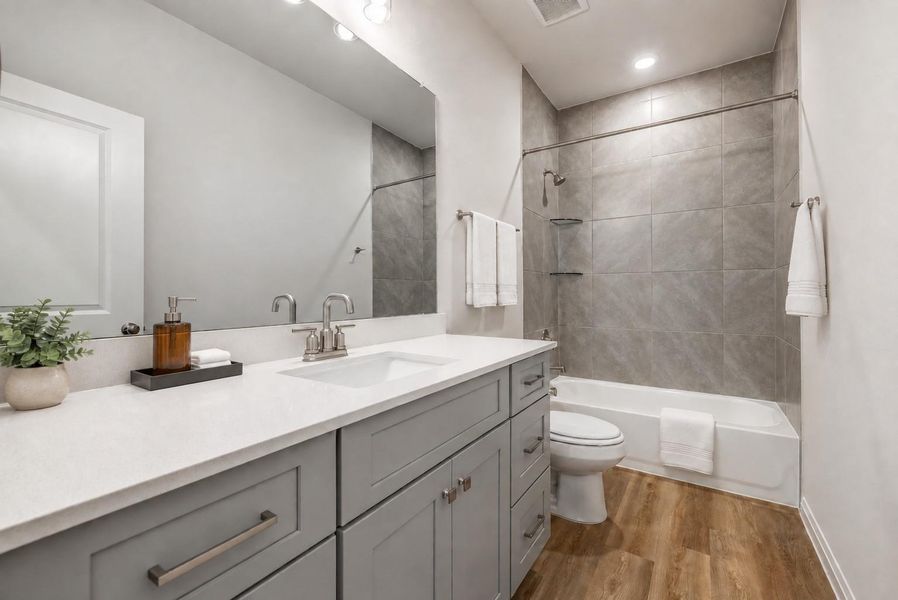 Furnished interior view inside a new home in , Waller (Image 19).
