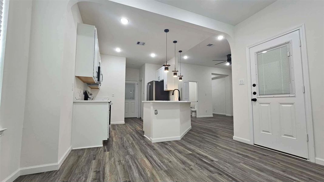 Furnished interior view inside a new home in , Kenefick (Image 7).