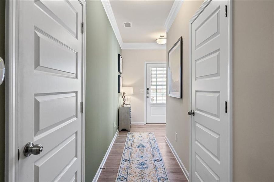 Furnished interior view inside a new home in Johnson Crossing, Cartersville (Image 15).