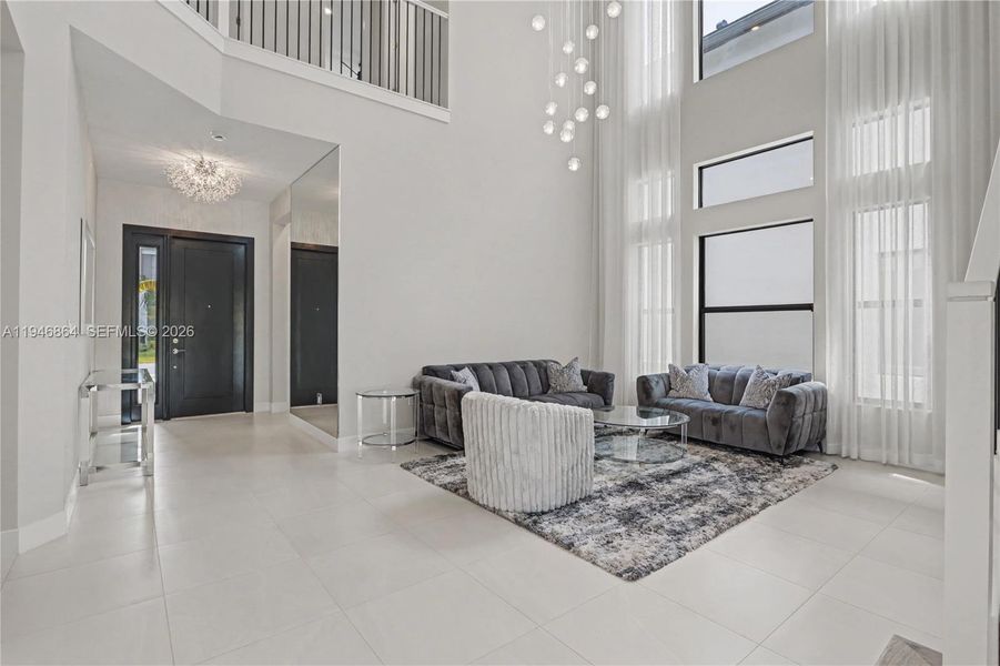 Furnished interior view inside a new home in , Boca Raton (Image 10).