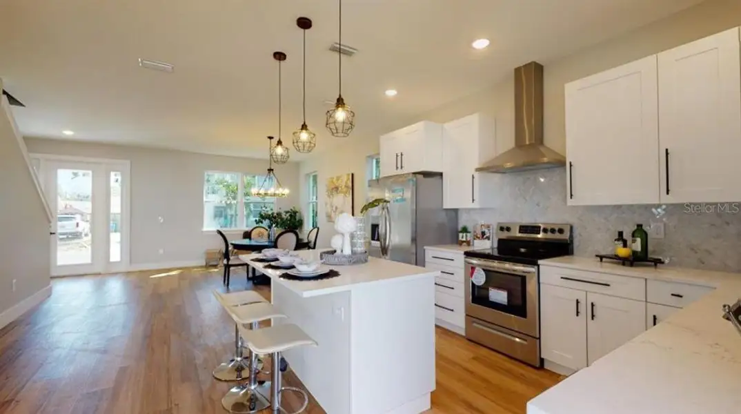 Furnished interior view inside a new home in , St. Petersburg (Image 5).