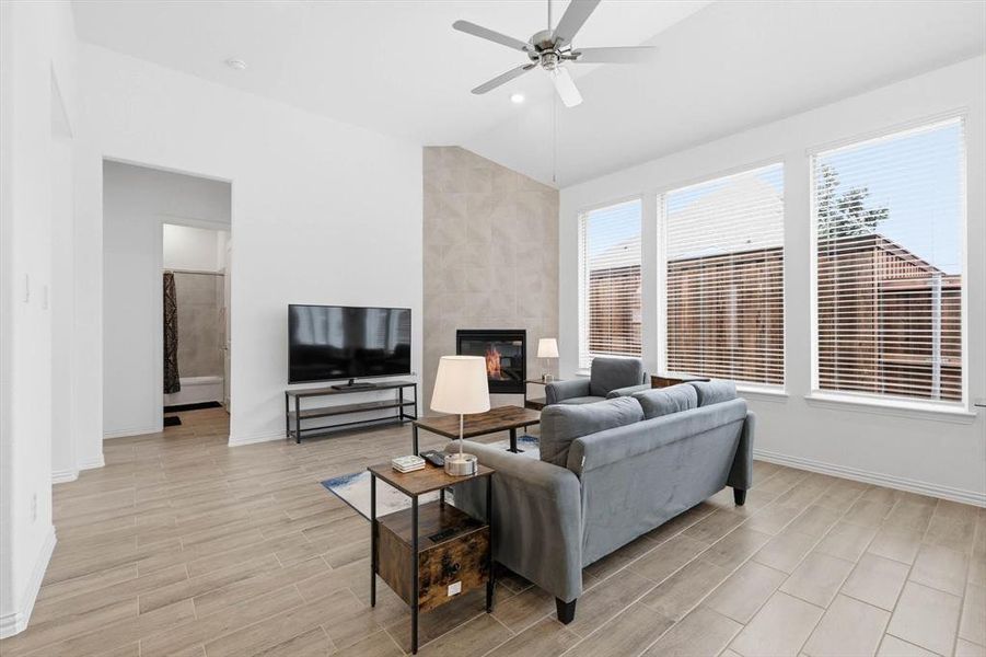 Furnished interior view inside a new home in Elements at Viridian | Active Adult 55+, Arlington (Image 11).