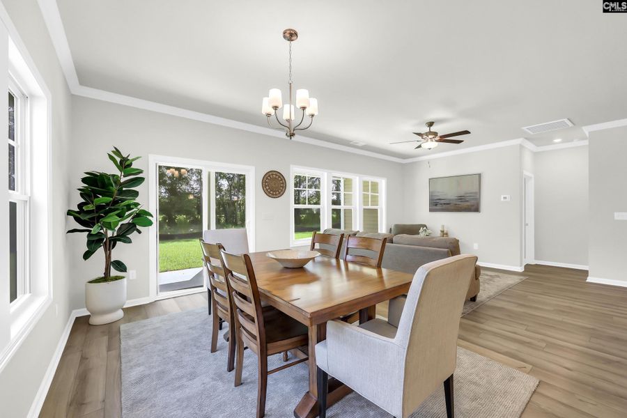 Furnished interior view inside a new home in Blythewood Farms, Blythewood (Image 17).