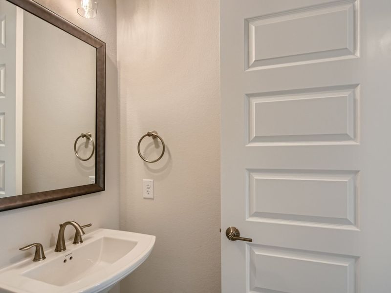 Plan 826 Powder Room Representative Photo