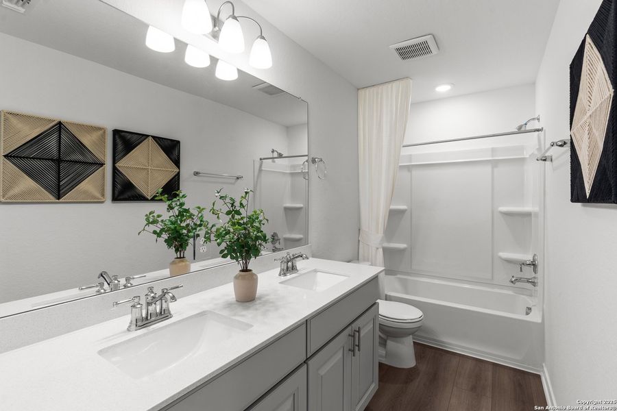 Furnished interior view inside a new home in Dove Song, Marion (Image 32).