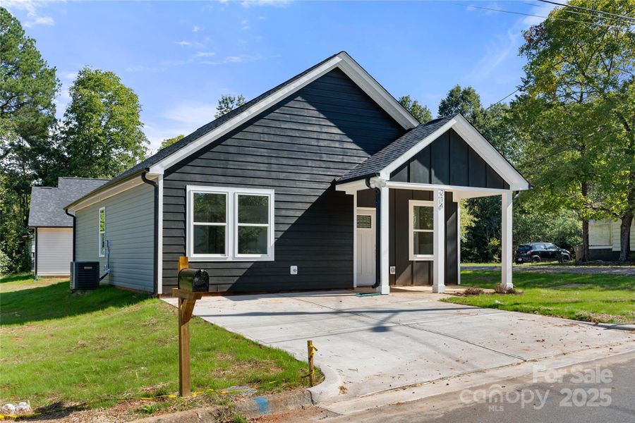 Front exterior of a new home in , Shelby, NC, highlighting curb appeal (Image 15). Front exterior of a new home in , Shelby, NC, highlighting curb appeal (Image 15).