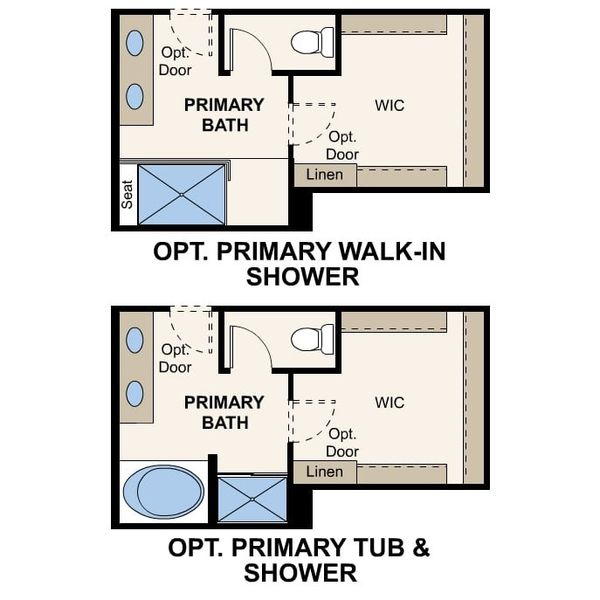 2D floor plan layout for the Cumberland by Century Communities in The Foothills Collection at Rancho Vista, Sun City, AZ (Image 4).