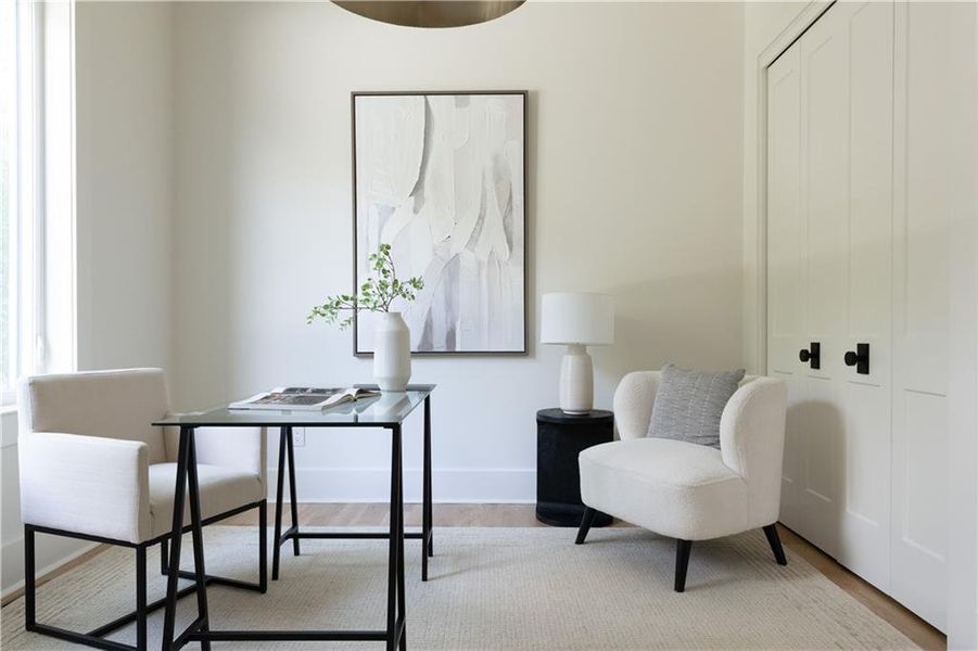 Furnished interior view inside a new home in , Smyrna (Image 16).