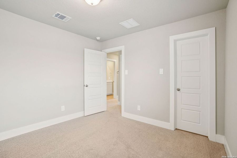 Spacious, unfurnished interior of a new home in Legendary Trails - Premier Series, Cibolo (Image 44).