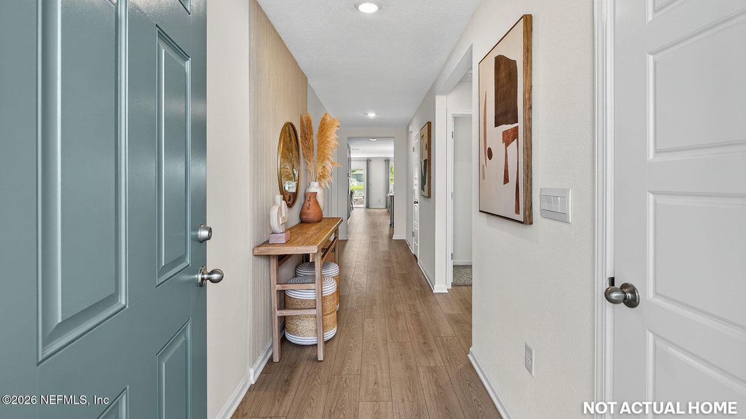 Furnished interior view inside a new home in Rookery, Green Cove Springs (Image 5).