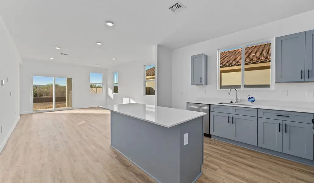 Furnished interior view inside a new home in Entrada Del Toro at Rancho Sahuarita, Sahuarita (Image 6).
