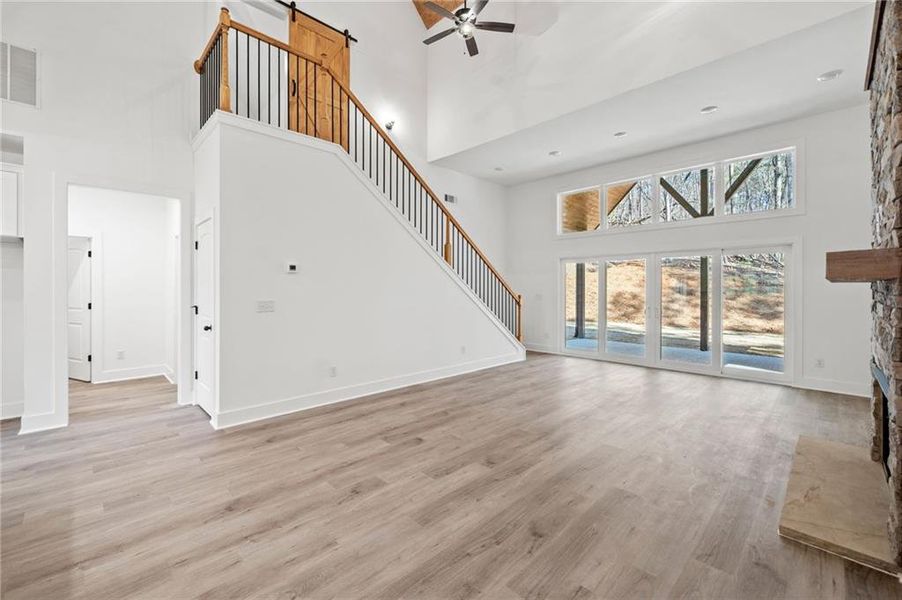 Spacious, unfurnished interior of a new home in , Ellijay (Image 17).