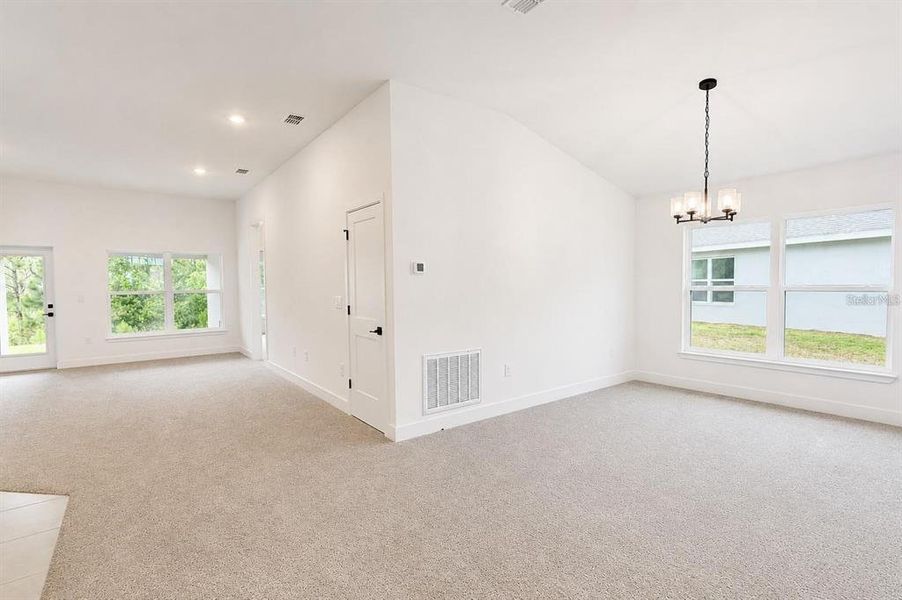 Spacious, unfurnished interior of a new home in Harmony Central, St. Cloud (Image 5). Spacious, unfurnished interior of a new home in Harmony Central, St. Cloud (Image 5).