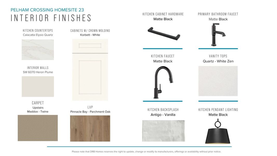 Furnished interior view inside a new home in Pelham Crossing, Greenville (Image 12). Furnished interior view inside a new home in Pelham Crossing, Greenville (Image 12).