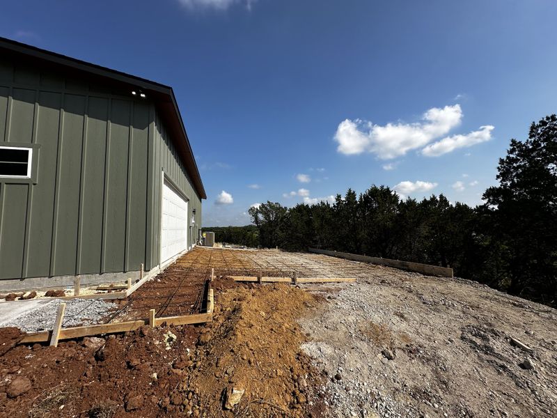 Construction in progress for homes built from the Zephyer 1 by Zeal Home Builders in Saddle Crest Estates, Weatherford, TX (Image 21).