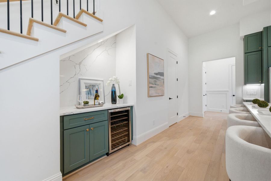 Furnished interior view inside a new home in , Houston (Image 19).