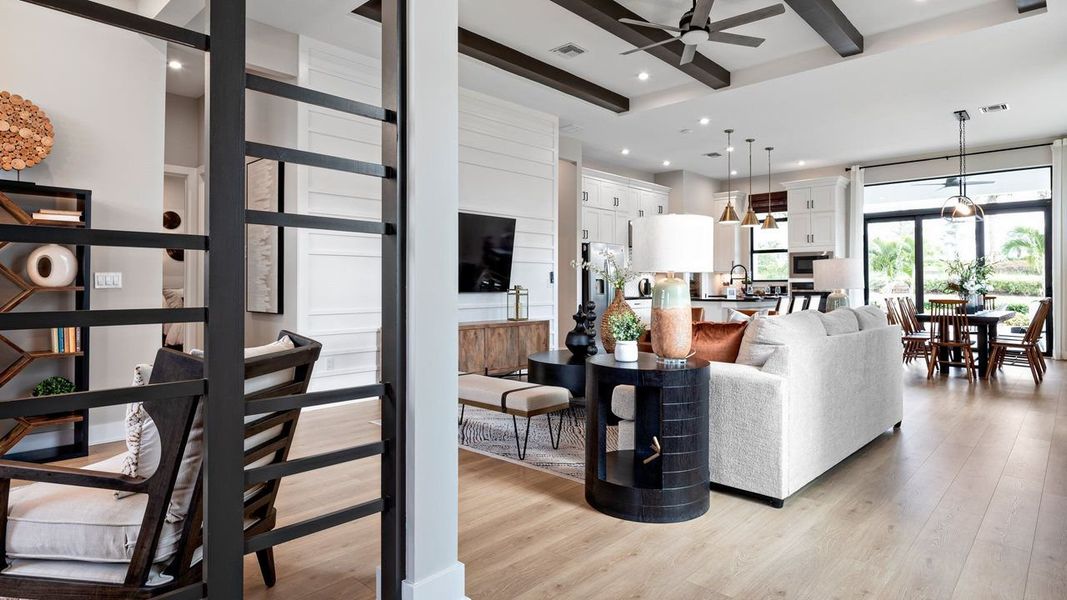 Great Room | Model images from sister community