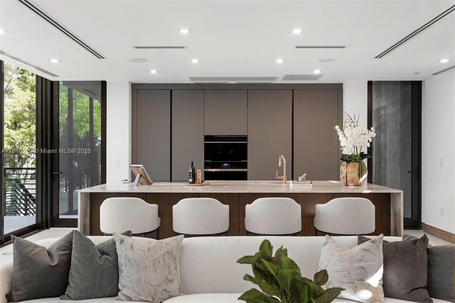 Furnished interior view inside a new home in , Miami (Image 13). Furnished interior view inside a new home in , Miami (Image 13).