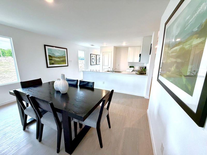 Furnished interior view inside a new home in The Grand Prairie, Hockley (Image 3).