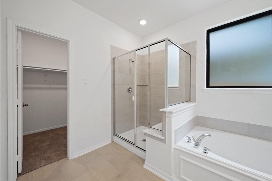 Furnished interior view inside a new home in Spring Creek Trails, Magnolia (Image 9).