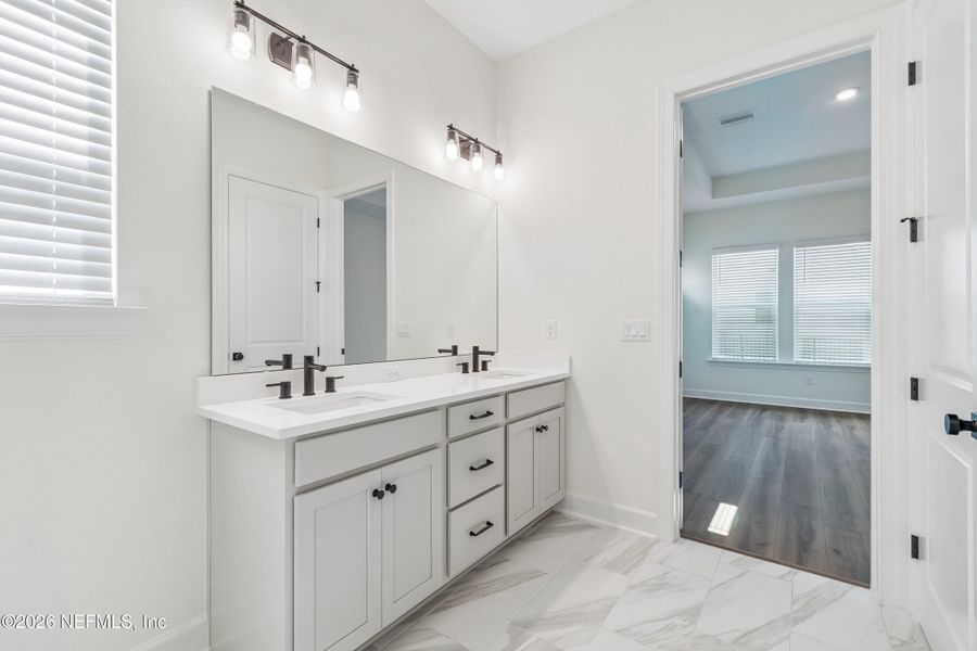 Furnished interior view inside a new home in Seabrook Village 40' Front Entry, Ponte Vedra (Image 10).