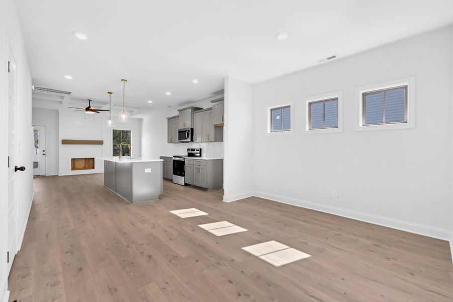 Spacious, unfurnished interior of a new home in Fletchers Bend, Clarksville (Image 17). Spacious, unfurnished interior of a new home in Fletchers Bend, Clarksville (Image 17).