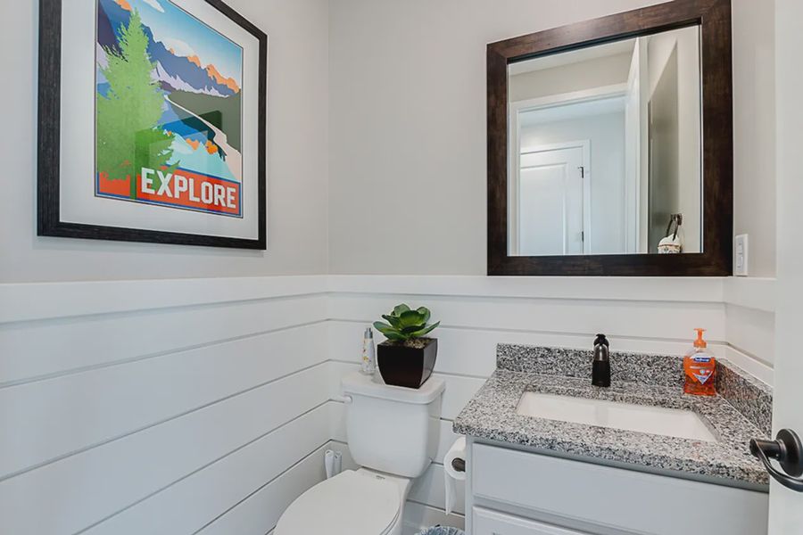 Representative furnished interior of a home built from the 203 by Elliott Homes in Las Barrancas, Yuma (Image 10).