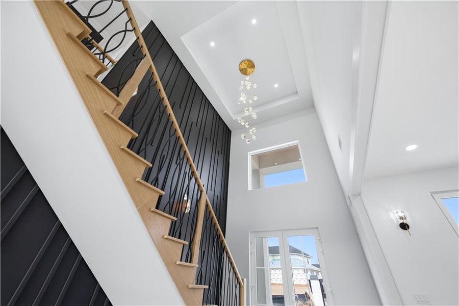 Furnished interior view inside a new home in , Buford (Image 13).