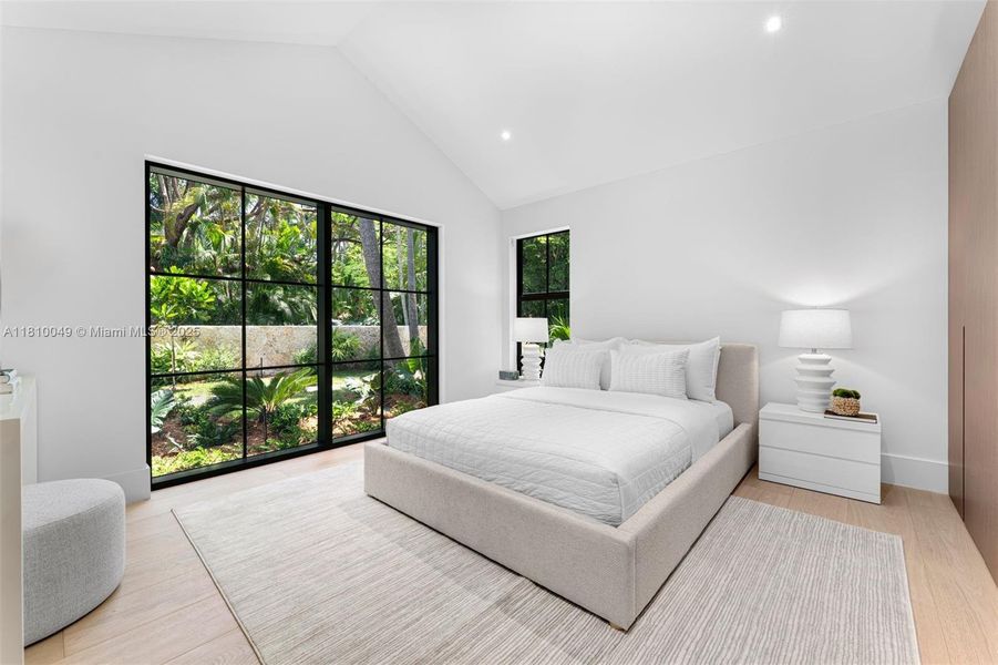 Furnished interior view inside a new home in , Miami (Image 6).