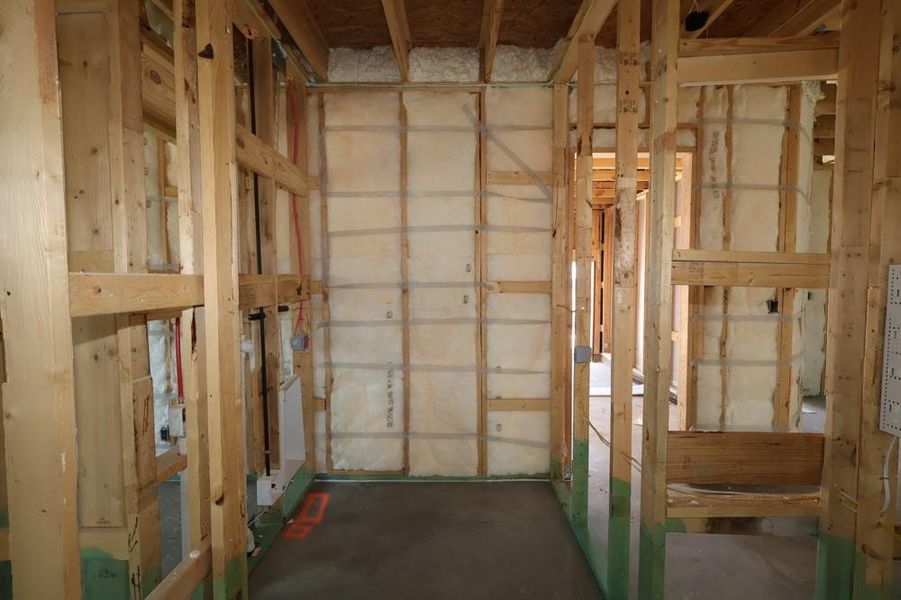 In-progress construction of a new home in Brookewater 55’ Homesites, Rosenberg, TX (Image 9).