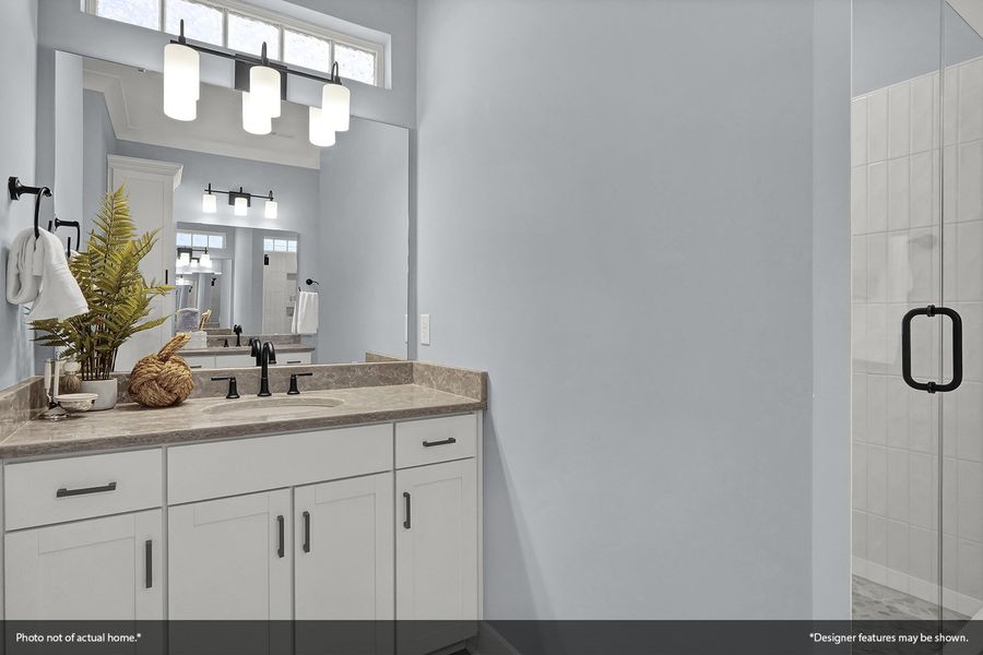 Furnished interior view inside a new home in Grand Park, Leland (Image 24).