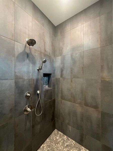 Floor to ceiling tile