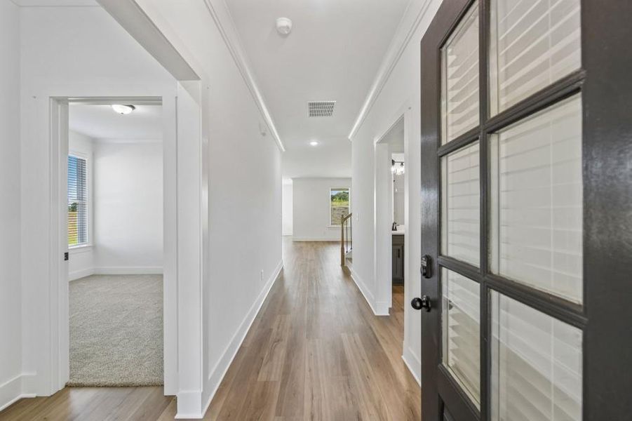 Spacious, unfurnished interior of a new home in Magnolia Ridge, Monroe (Image 41).