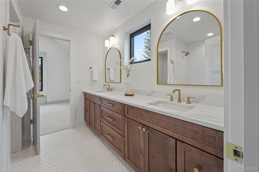 Furnished interior view inside a new home in , Denver (Image 18). Furnished interior view inside a new home in , Denver (Image 18).