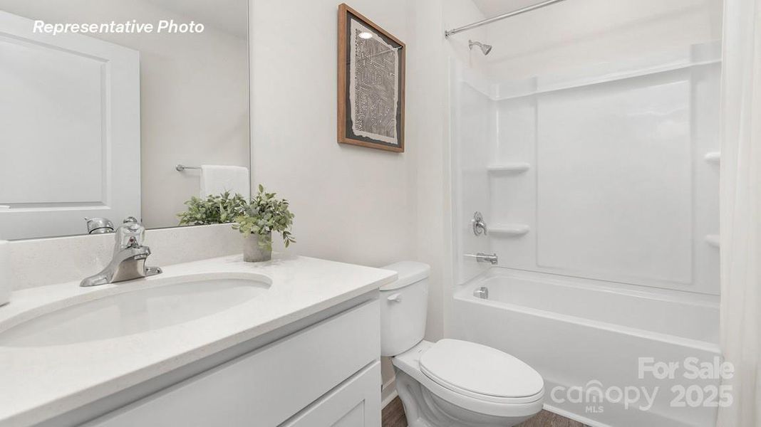 Furnished interior view inside a new home in Brinkley Ridge, Kings Mountain (Image 8).