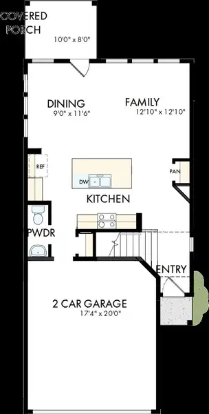 2D floor plan layout of this home in Double Creek Crossing, Round Rock, TX (Image 2). 2D floor plan layout of this home in Double Creek Crossing, Round Rock, TX (Image 2).