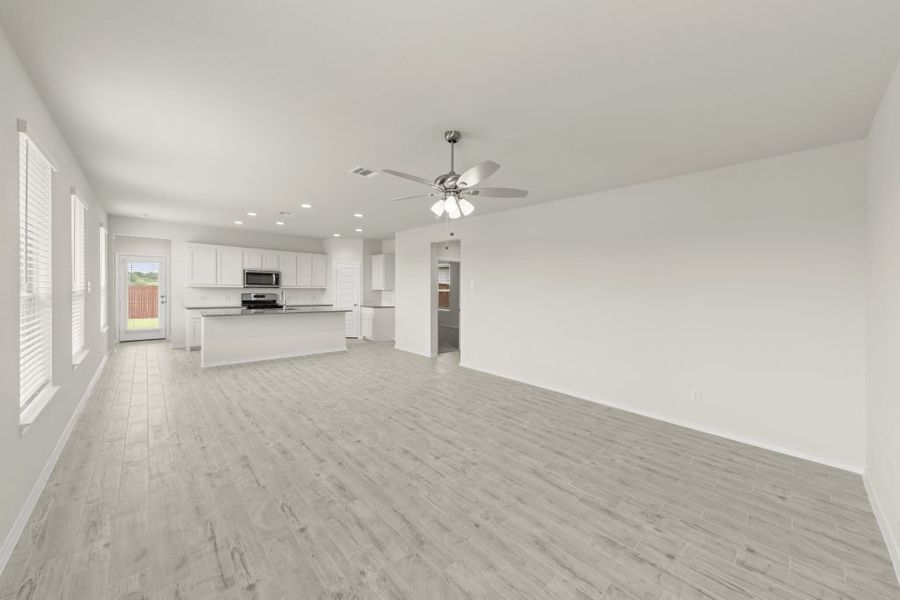 Representative exterior photo of a completed home built from the Cottonwood by Impression Homes in Northspur, Terrell, TX (Image 11).