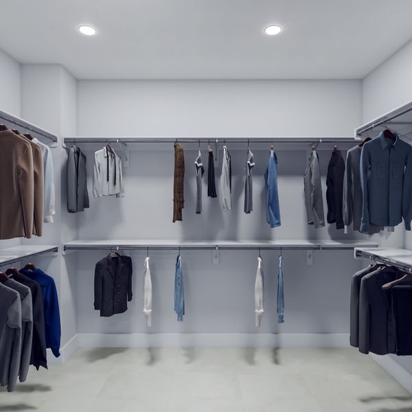 Representative interior finishes for a home built from the Trieste by Tri Pointe Homes in Dunham Pointe, Cypress (Image 20).