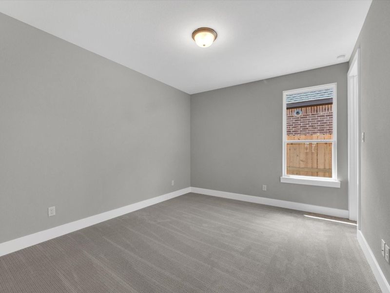 Spacious, unfurnished interior of a new home in Pecan Ridge, Fulshear (Image 16). Spacious, unfurnished interior of a new home in Pecan Ridge, Fulshear (Image 16).