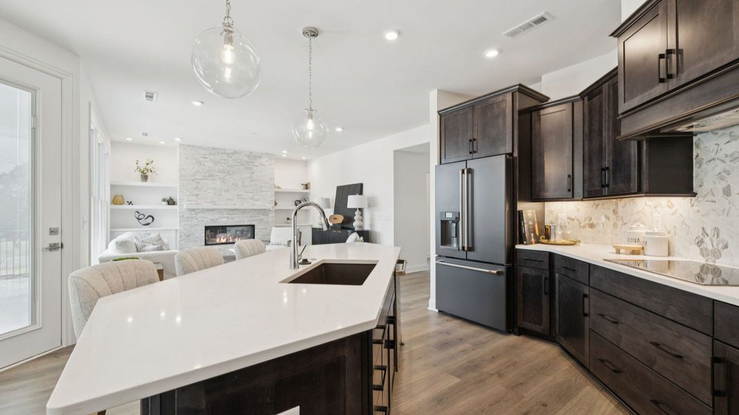 Furnished interior view inside a new home in The Courtyards at Stewarts Creek, Smyrna (Image 13).