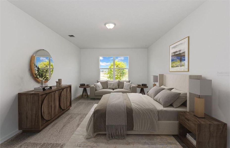 Furnished interior view inside a new home in Spencer Glen, Riverview (Image 4).