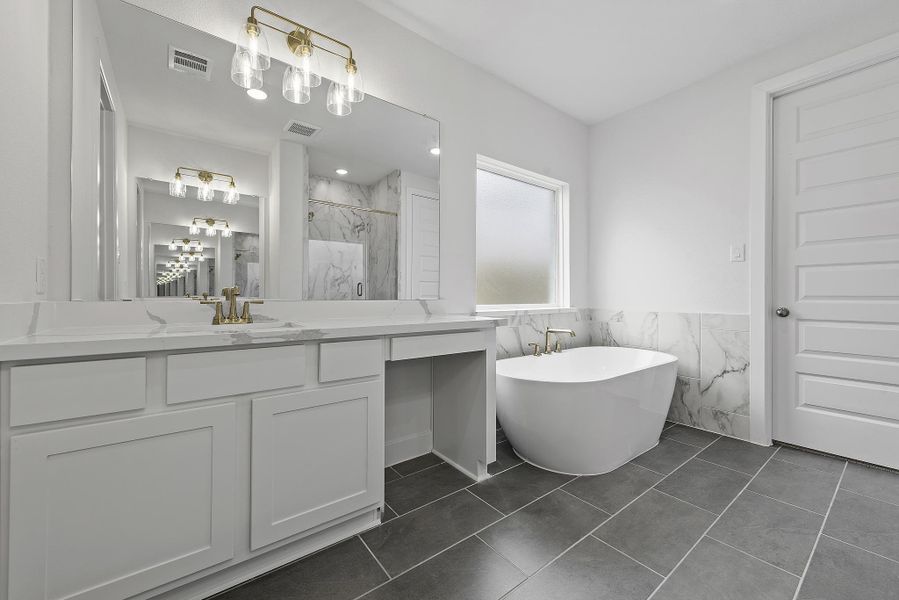 Furnished interior view inside a new home in ARTAVIA®, Conroe (Image 8).