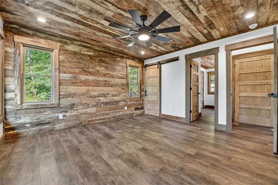 In-progress construction of a new home in , Blue Ridge, GA (Image 26).