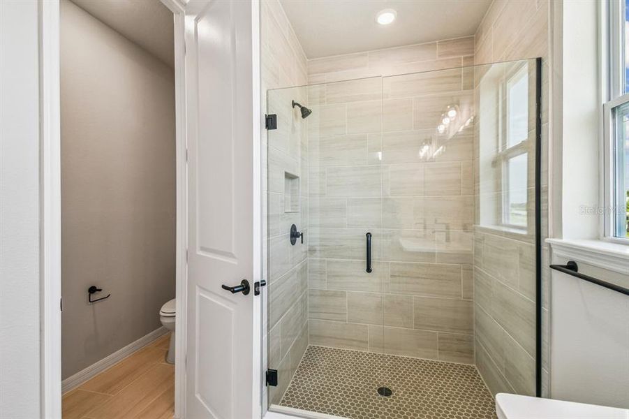 Furnished interior view inside a new home in Weslyn Park in Sunbridge 34', St. Cloud (Image 6).