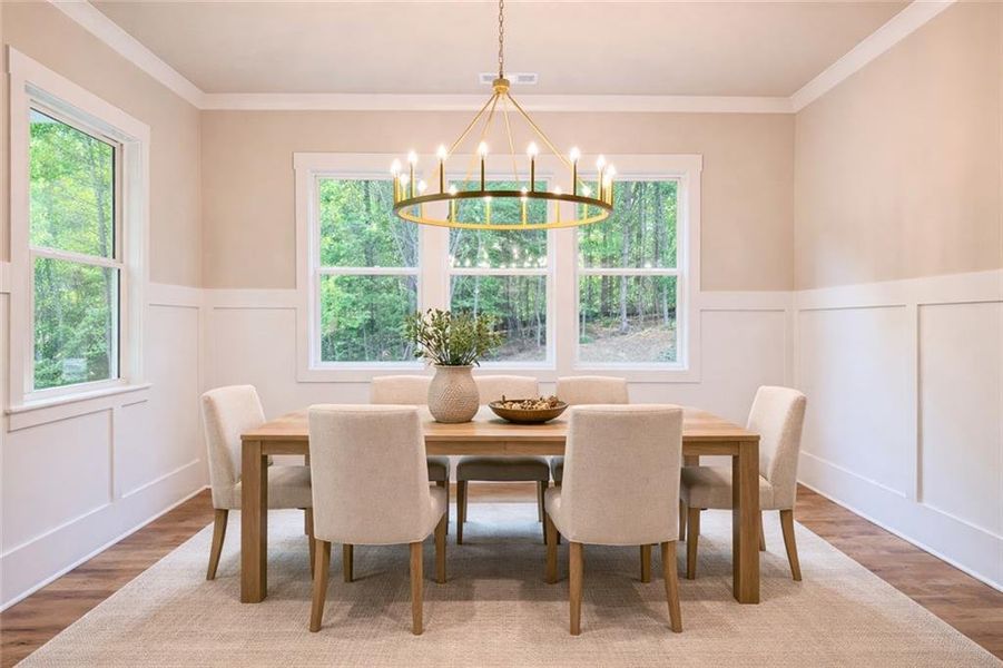 Furnished interior view inside a new home in , Jefferson (Image 20).