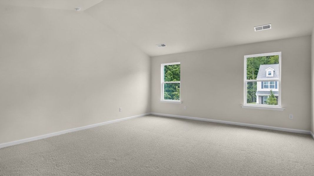 Representative unfurnished interior of a home built from the COLUMBIA by D.R. Horton in Galvins Ridge, Sanford (Image 13).
