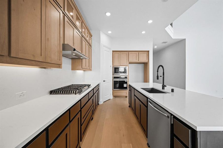 Furnished interior view inside a new home in Trinity Falls, McKinney (Image 19).